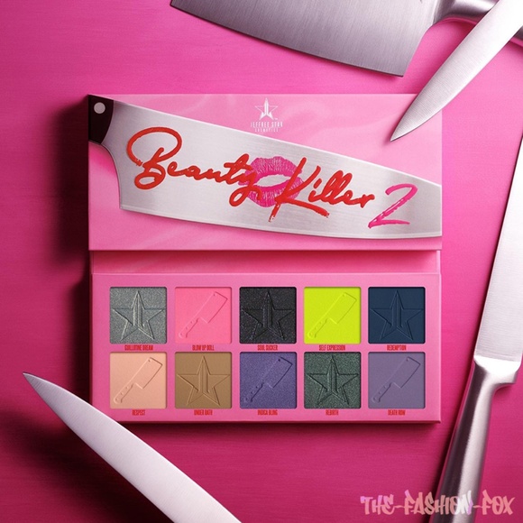Jeffree Star Cosmetics Beauty Killer 2 Artistry Eyeshadow Palette ~ New In Box - Picture 1 of 15